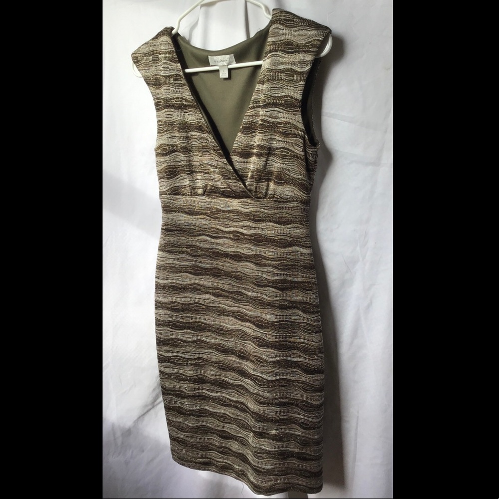 Sleeveless Fitted Dress - Size 4